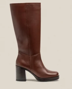 Bota De Tacón KOLIN-008 Marrón