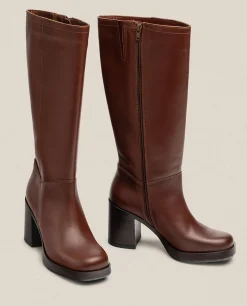 Bota De Tacón KOLIN-008 Marrón