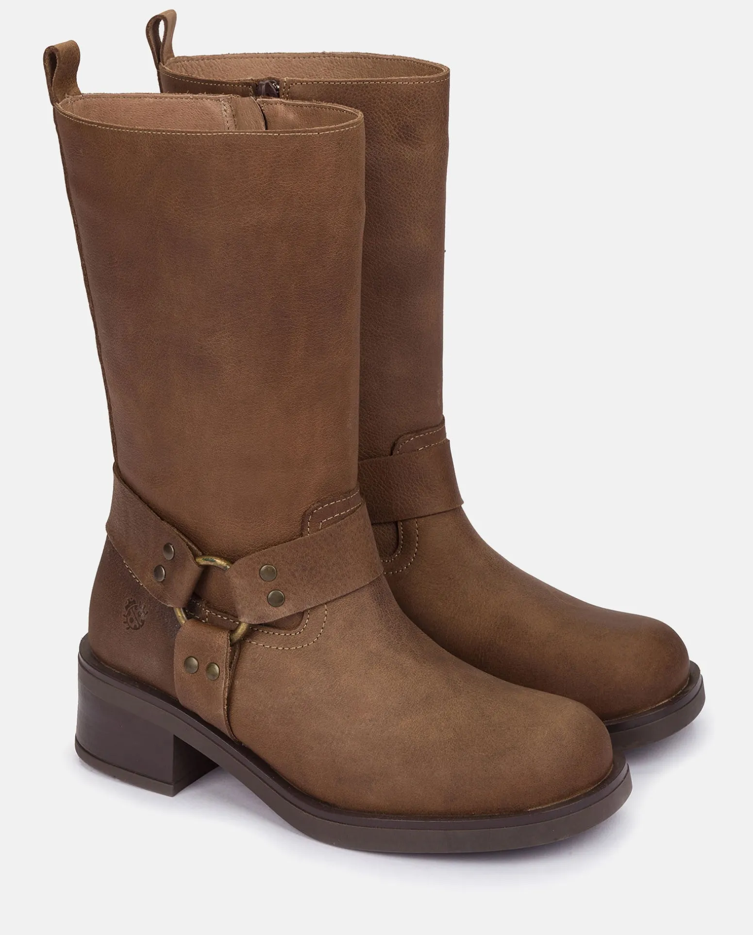 Bota Plana SPA-003 MARRON