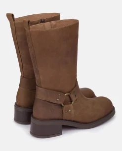 Bota Plana SPA-003 MARRON