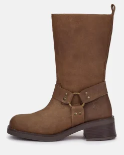 Bota Plana SPA-003 MARRON