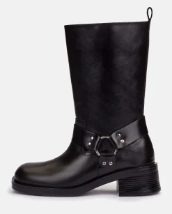 Bota Plana SPA-003 NEGRO