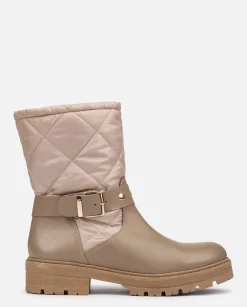 Botín Plano BERNA-003 Beige
