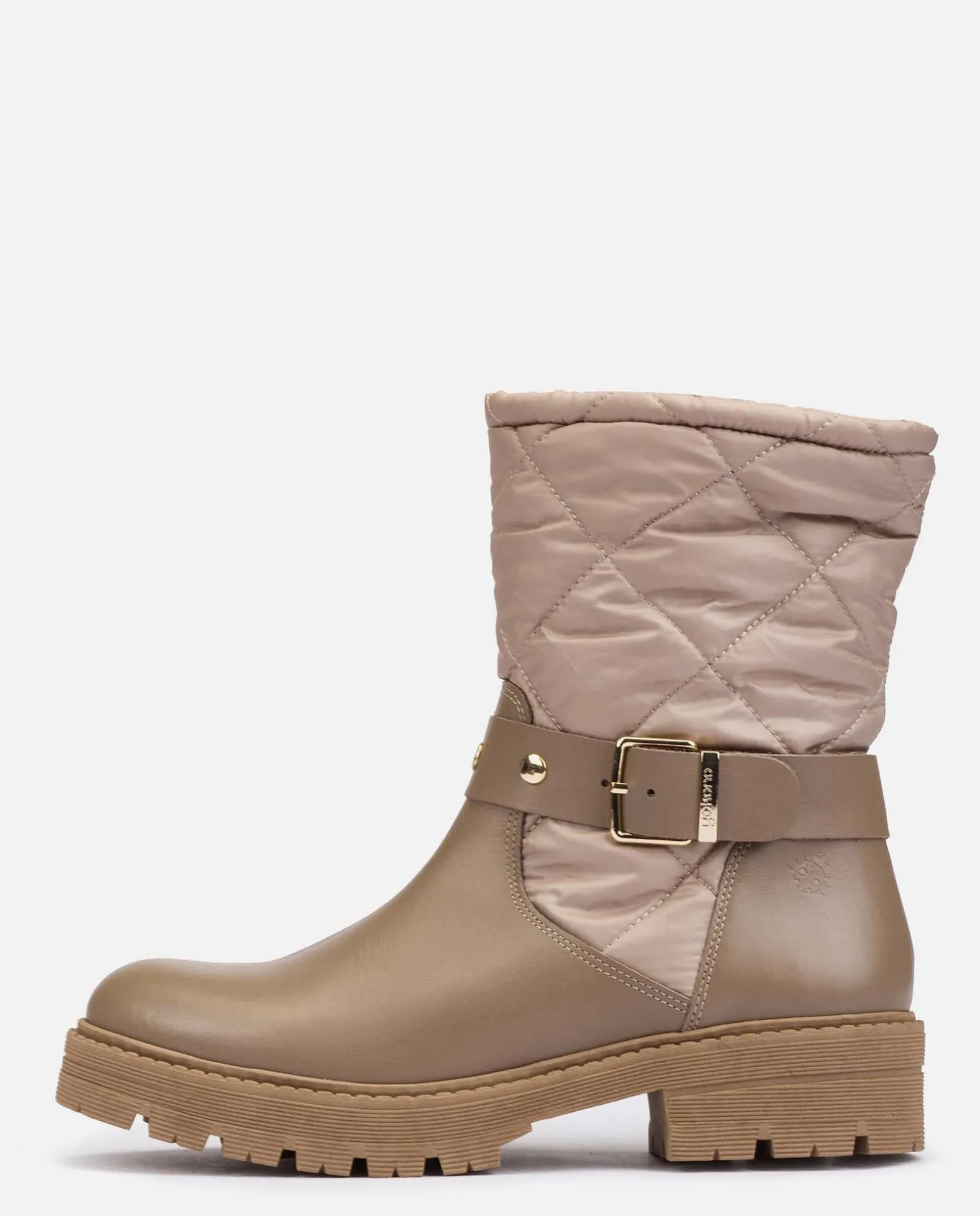 Botín Plano BERNA-003 Beige