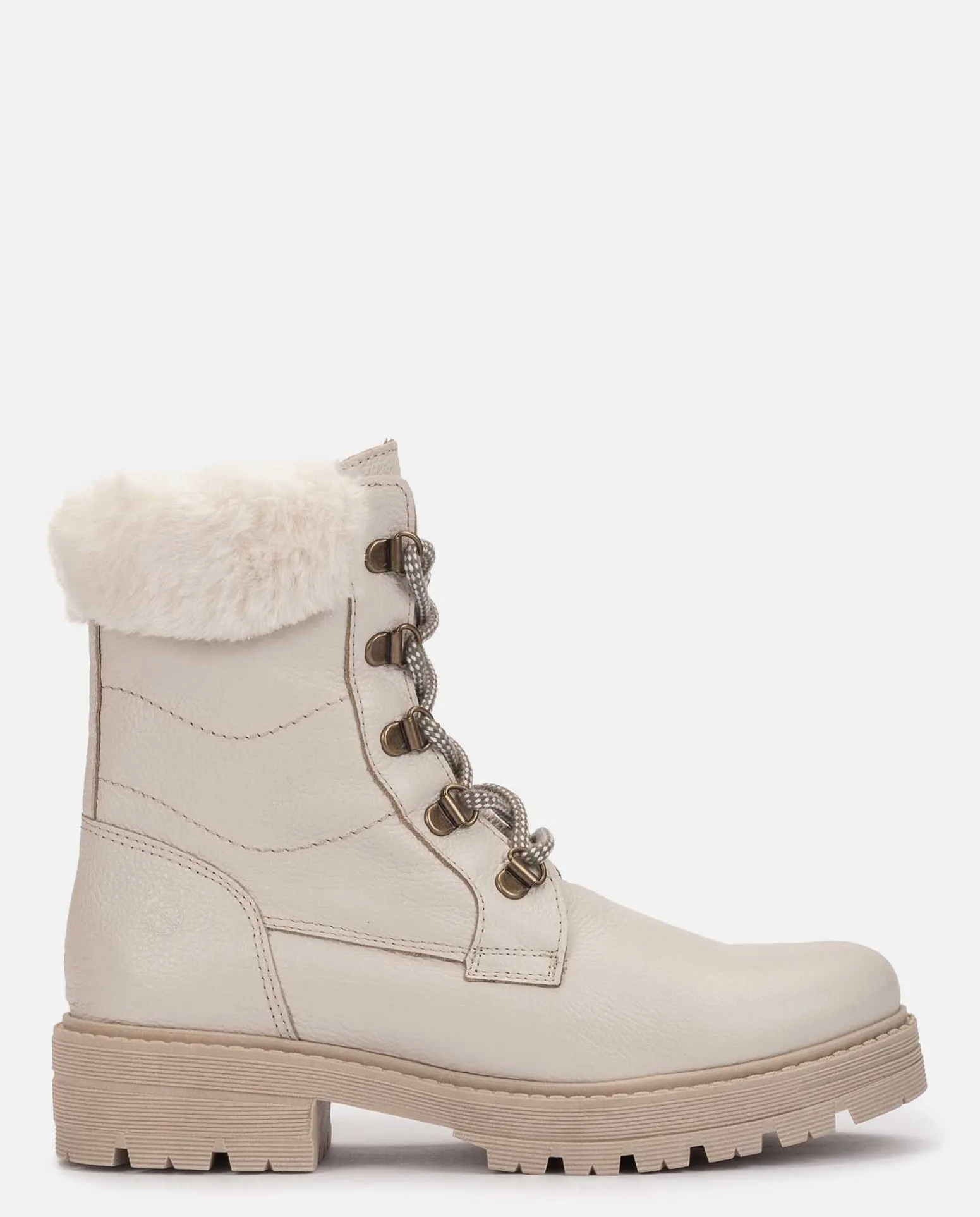Botín Plano BERNA-001 Beige