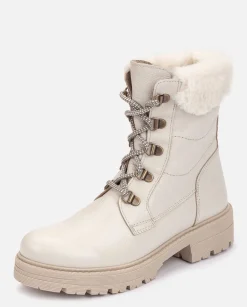 Botín Plano BERNA-001 Beige