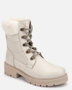 Botín Plano BERNA-001 Beige