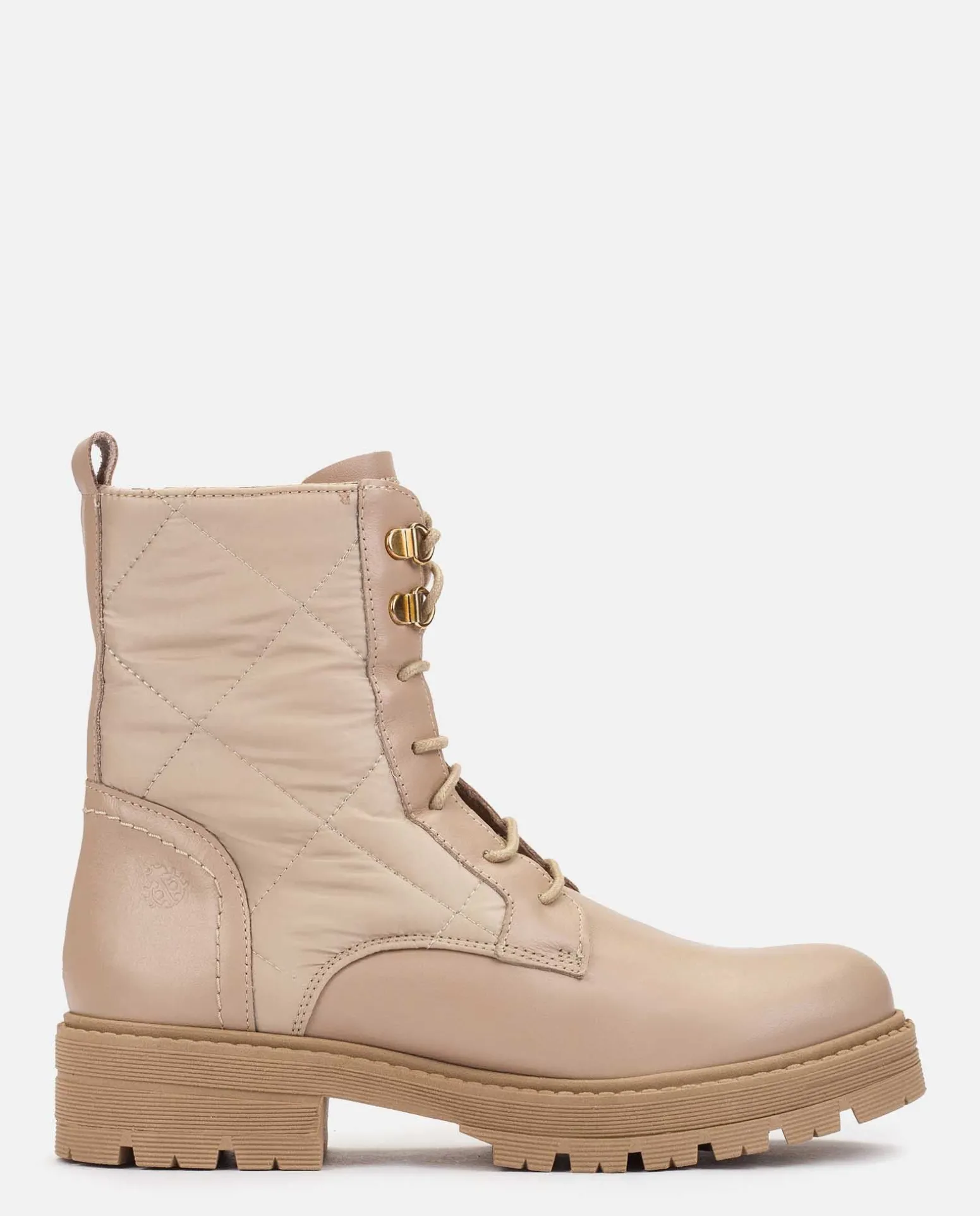 Botín Plano BERNA-007 Beige