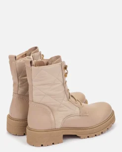 Botín Plano BERNA-007 Beige