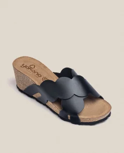 Sandalia Cuña Cadiz 300 Negro