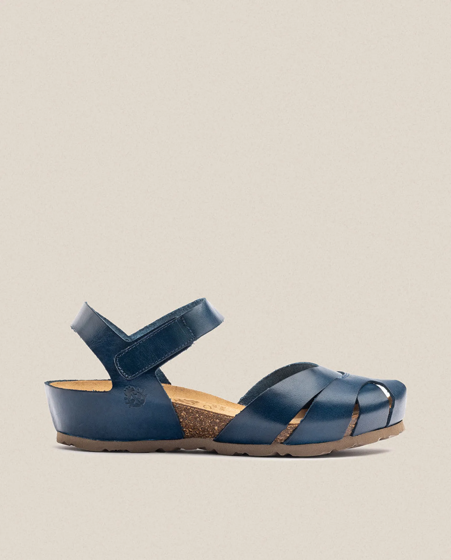 Sandalia De Cuña Monaco 186 Azul