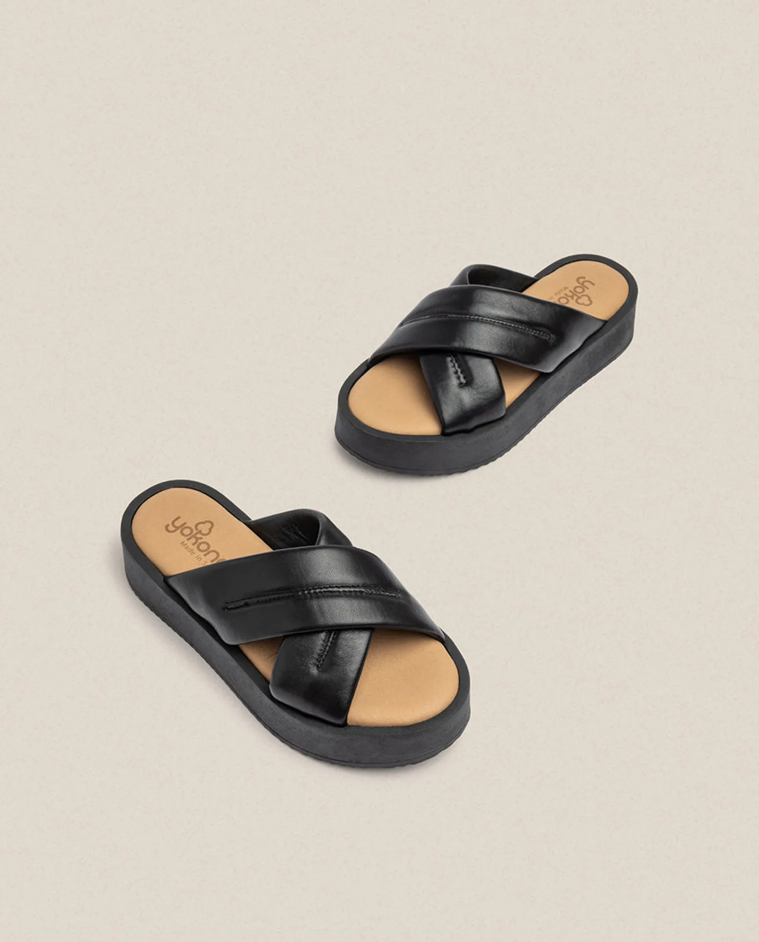 Sandalia De Plataforma CARMEN-004 Negro