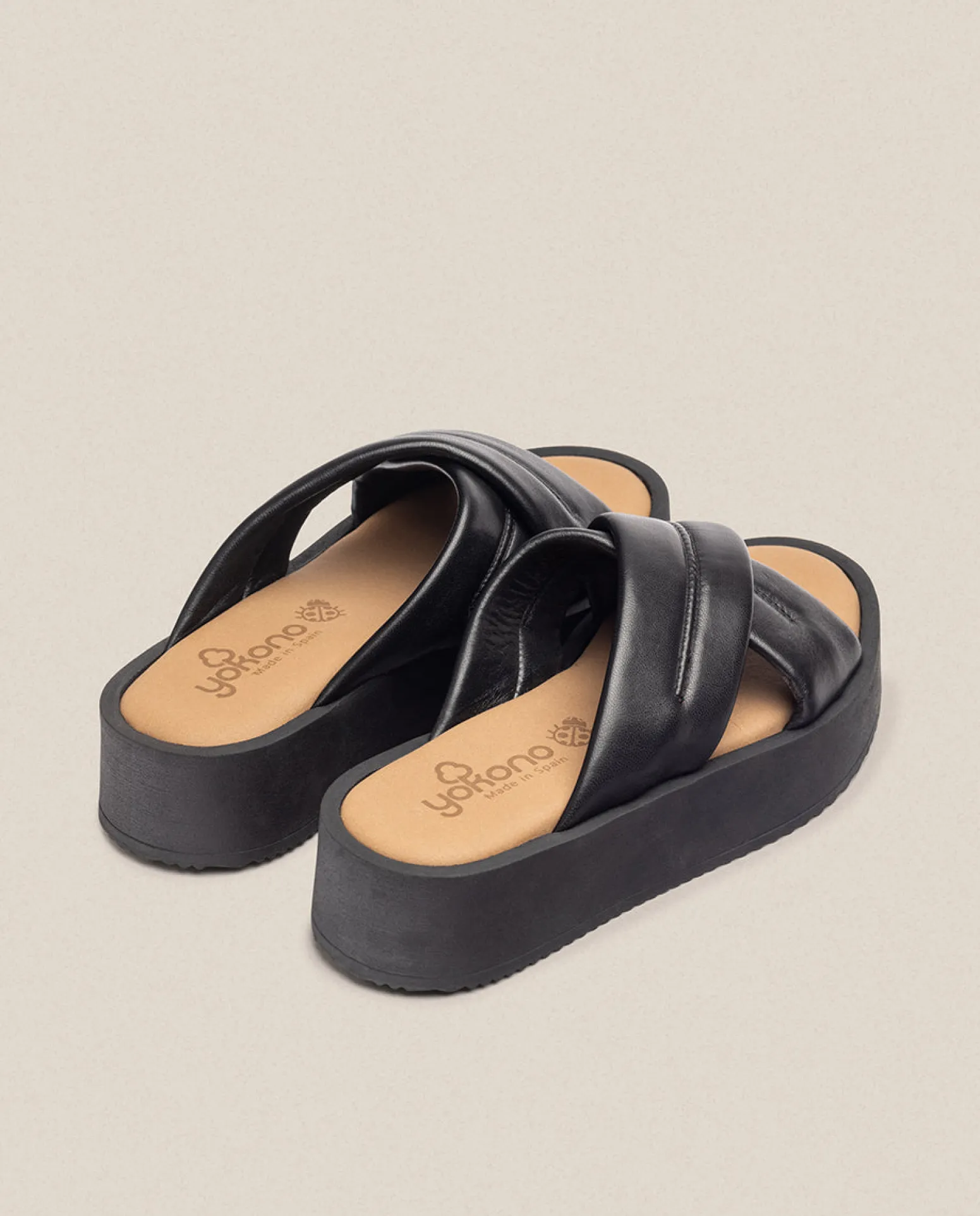 Sandalia De Plataforma CARMEN-004 Negro