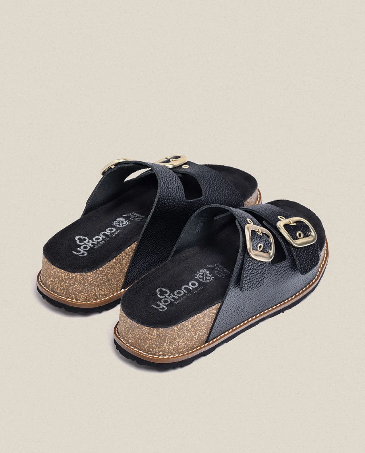 Sandalia De Plataforma Oca 013 Negro