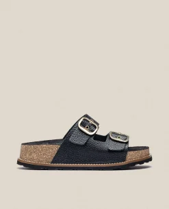 Sandalia De Plataforma Oca 013 Negro