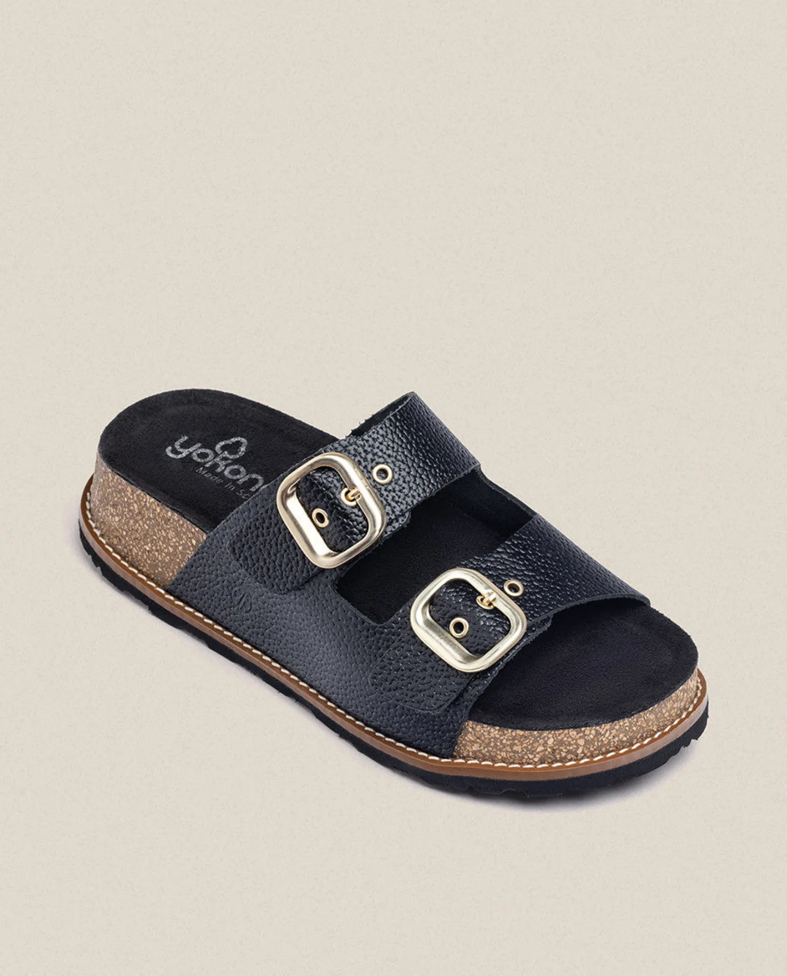 Sandalia De Plataforma Oca 013 Negro
