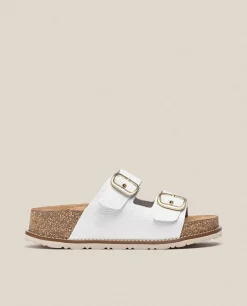 Sandalia De Plataforma Oca 013 Blanco