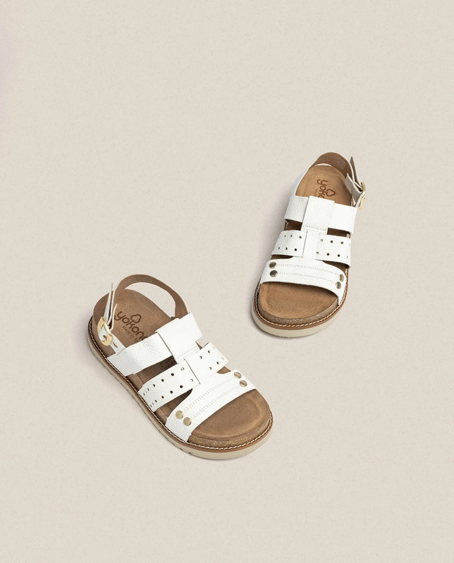 Sandalia De Plataforma Oca 007 Blanco