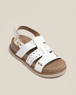 Sandalia De Plataforma Oca 007 Blanco