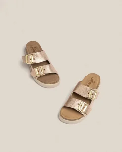 Sandalia De Plataforma Tunez 130 Rosa