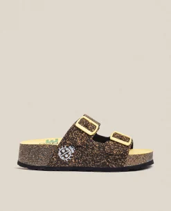 Sandalia De Plataforma West 003 Negro