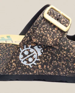 Sandalia De Plataforma West 003 Negro