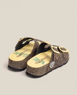 Sandalia De Plataforma West 003 Negro