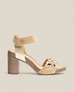 Sandalia De Tacón Ponza 007 Marron