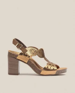 Sandalia De Tacón Ponza 006 Marron