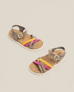 Sandalia Plana Arena 001 Rosa