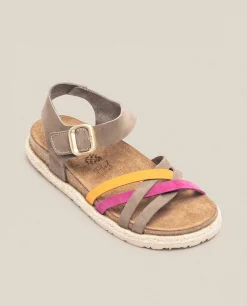 Sandalia Plana Arena 001 Rosa