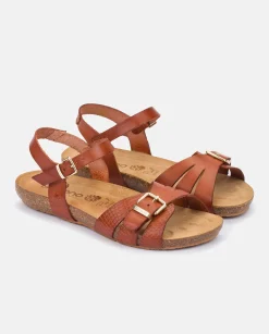 Sandalia Plana Ibiza 185 Marron