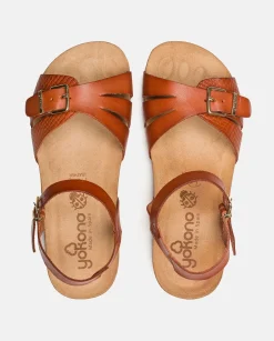 Sandalia Plana Ibiza 185 Marron