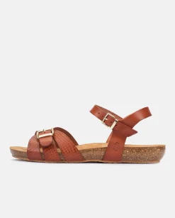 Sandalia Plana Ibiza 185 Marron