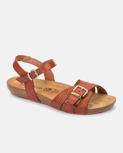 Sandalia Plana Ibiza 185 Marron