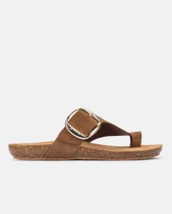 Sandalia Plana Ibiza 205 Marron