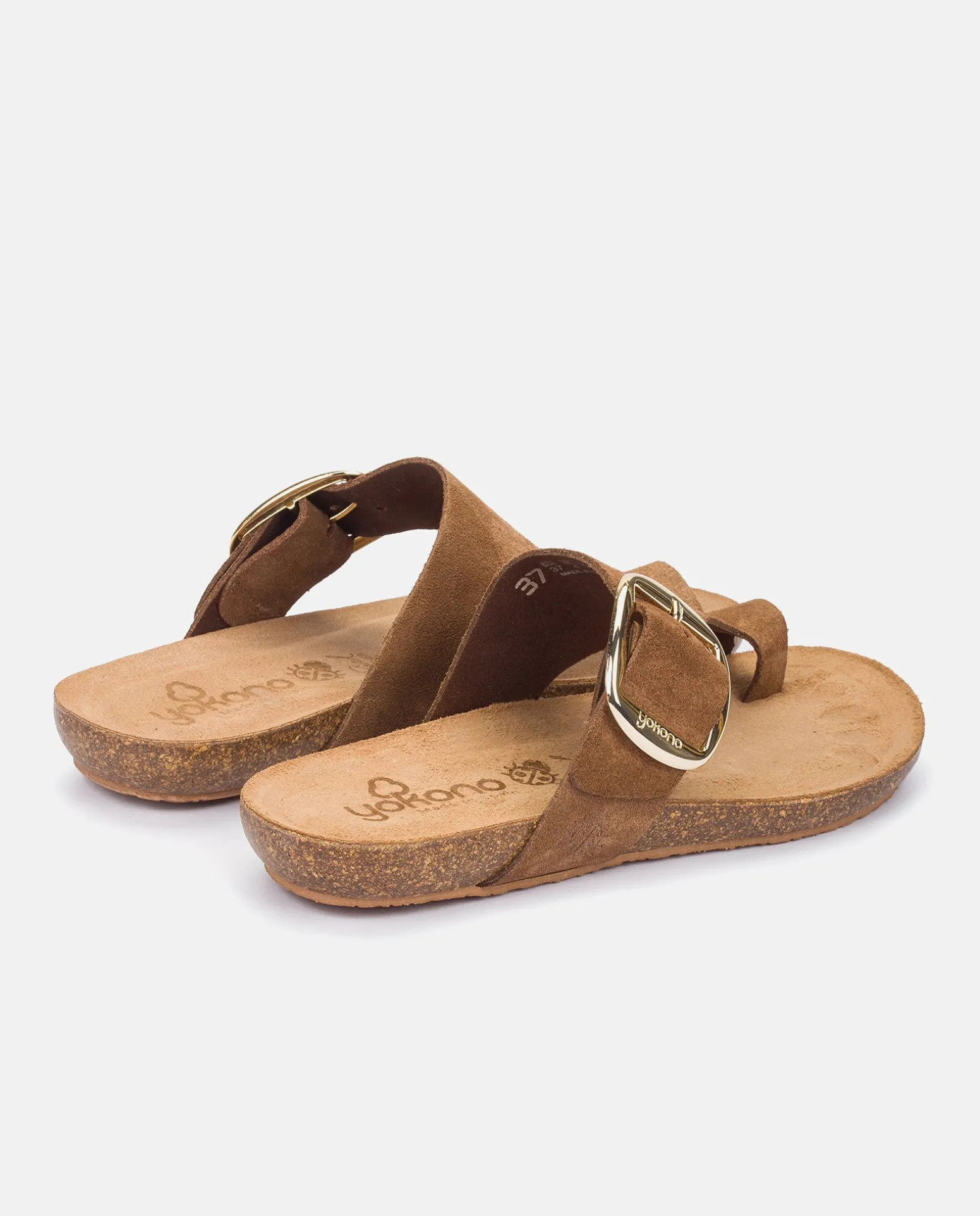 Sandalia Plana Ibiza 205 Marron