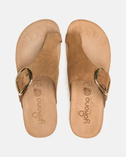 Sandalia Plana Ibiza 205 Marron