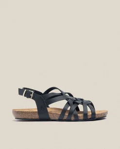 Sandalia Plana Ibiza 175 Negro