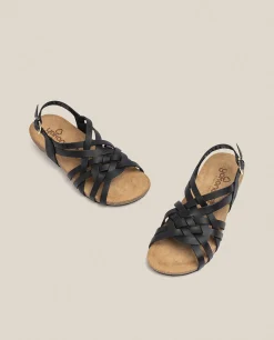 Sandalia Plana Ibiza 175 Negro