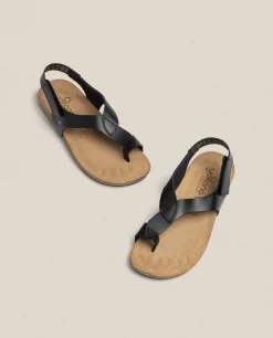 Sandalia Plana Ibiza 174 Negro