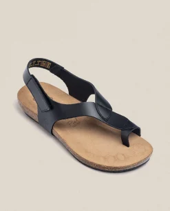 Sandalia Plana Ibiza 174 Negro