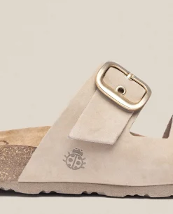 Sandalia Plana Jerba 136 Beige
