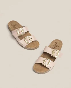 Sandalia Plana Jerba 136 Beige