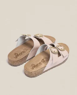 Sandalia Plana Jerba 136 Beige