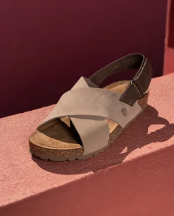 Sandalia Plana Jerba 134 Beige