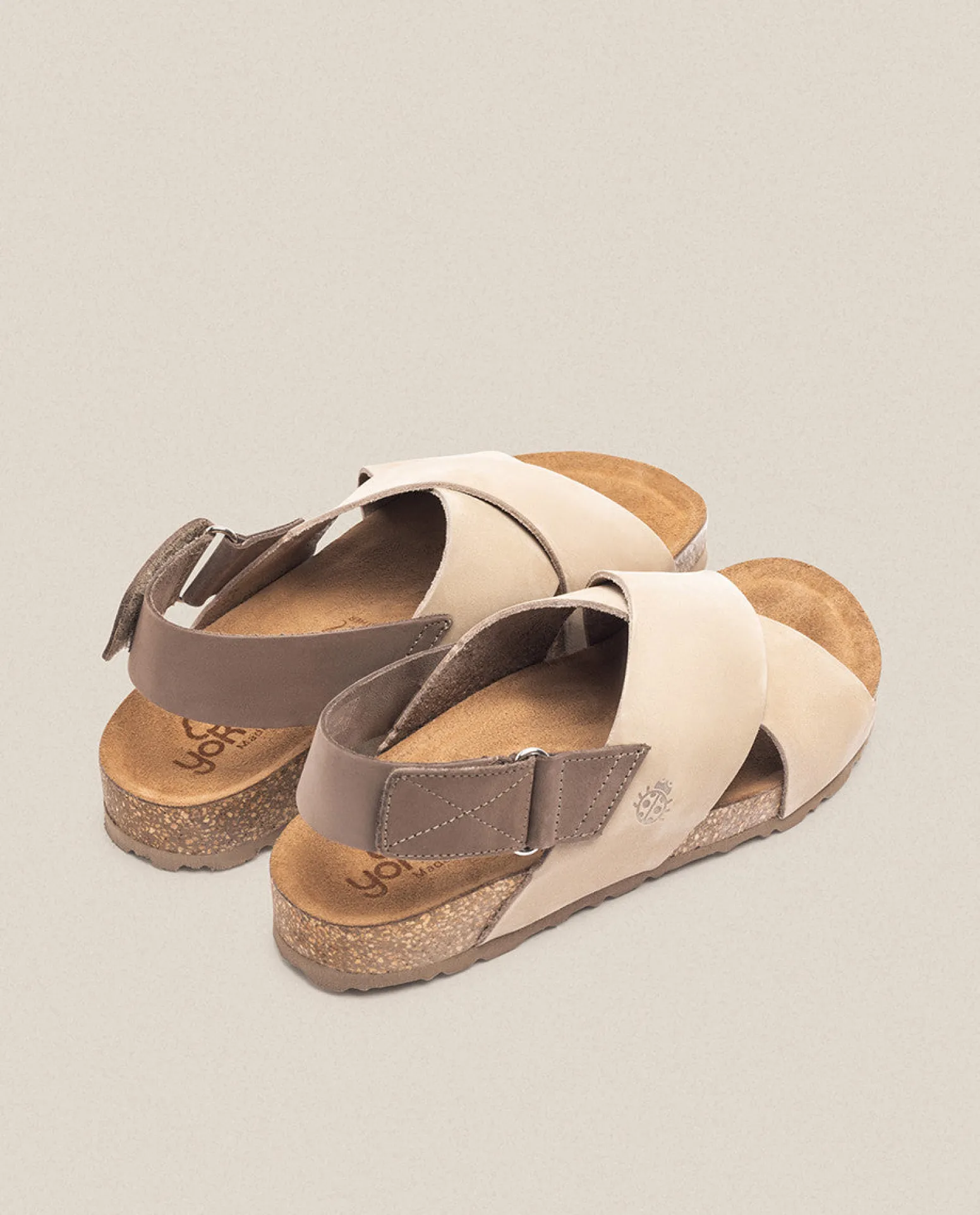 Sandalia Plana Jerba 134 Beige