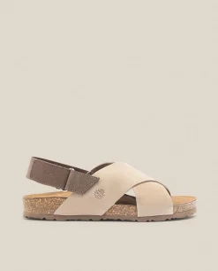 Sandalia Plana Jerba 134 Beige