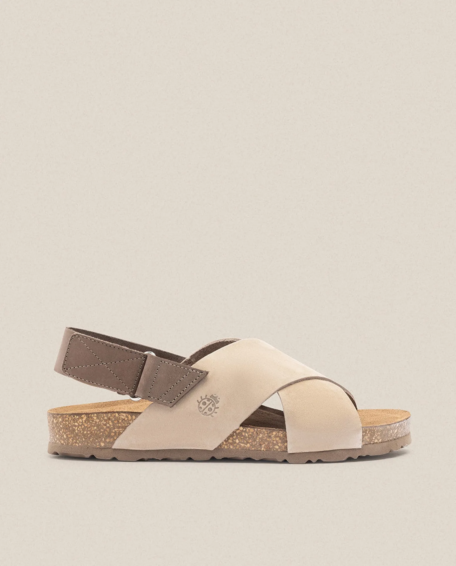 Sandalia Plana Jerba 134 Beige