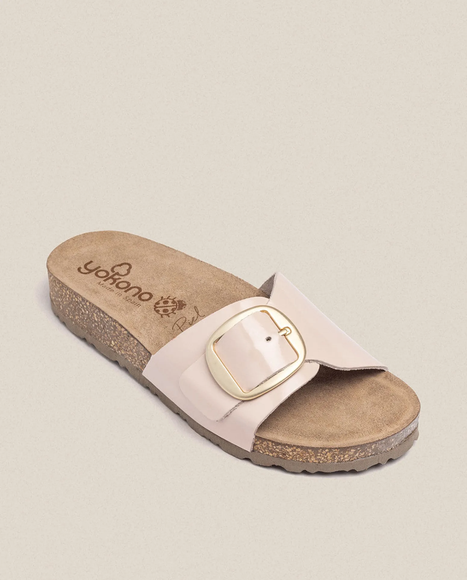 Sandalia Plana Jerba 114 Beige